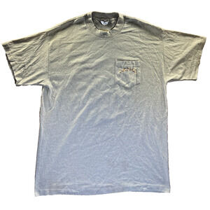 Vintage 1992 Camel Smoking Joe Camo Short Sleeve T-Shirt Mens Size XL